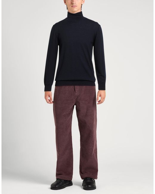 Paoloni Blue Turtleneck for men