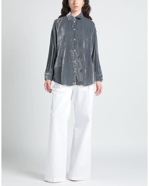 Camisa Cruna de color Blue