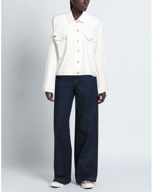 AG Jeans White Denim Outerwear