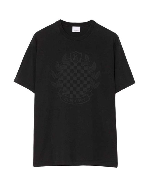 T-shirt Burberry pour homme en coloris Black