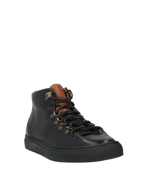 Buttero Black Ankle Boots for men