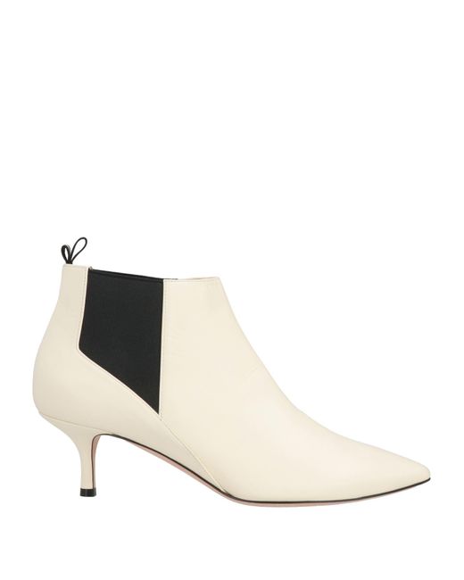 Bally White Ankle Boots