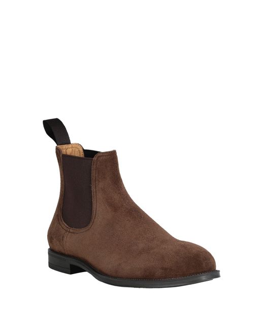 Henderson Brown Ankle Boots for men