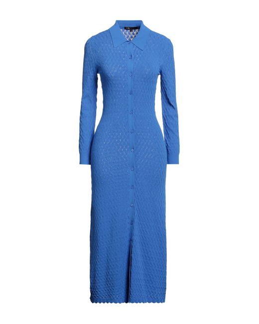 Maje Blue Midi Dress