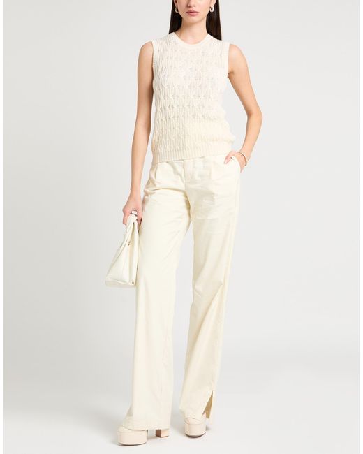 Etro Natural Sweater Wool, Cotton