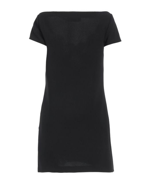 DSquared² Black Mini Dress Polyester