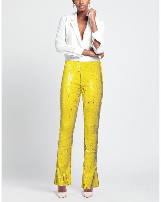 Marques'Almeida Yellow Trouser