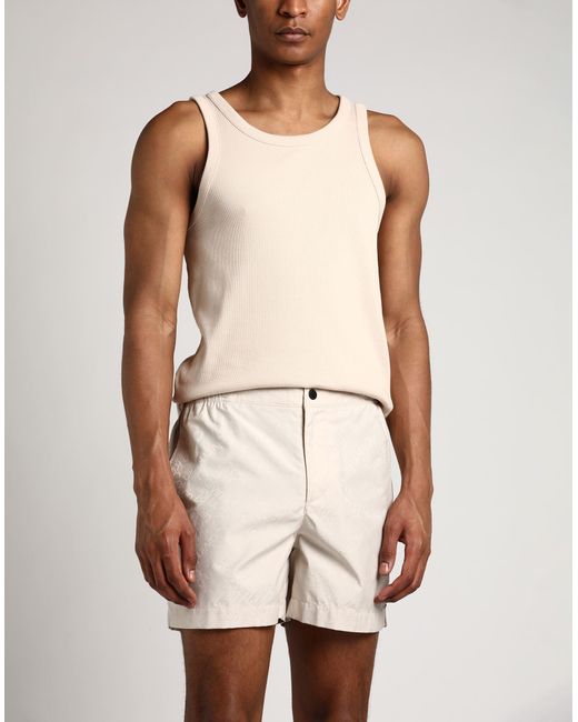 Calvin Klein Gray Light Swim Trunks Polyester for men