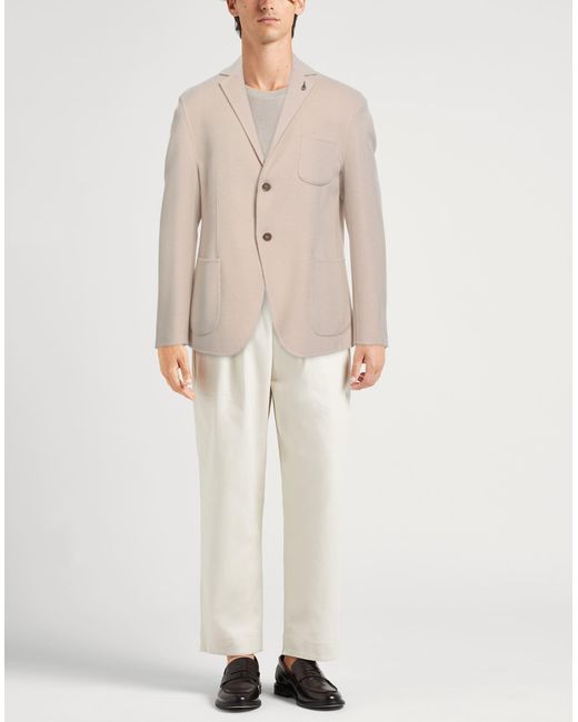 Paoloni Natural Blazers for men