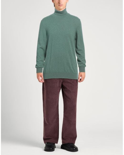 Gran Sasso Green Turtleneck for men
