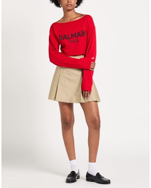 Pullover Balmain de color Red