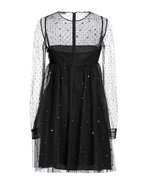 RED Valentino Black Mini Dress