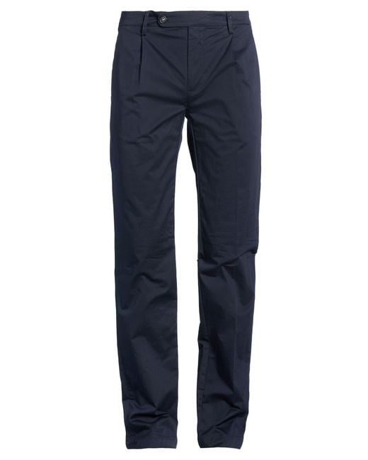 Massimo Alba Blue Pants for men