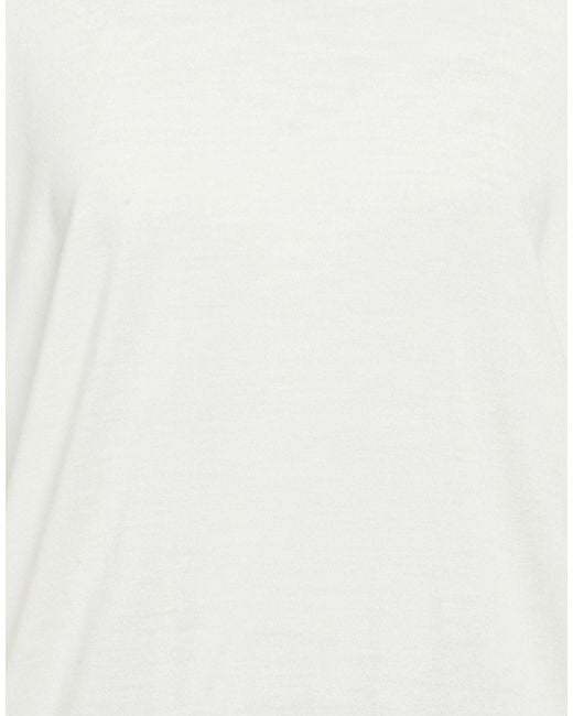 Eleventy White Turtleneck Wool