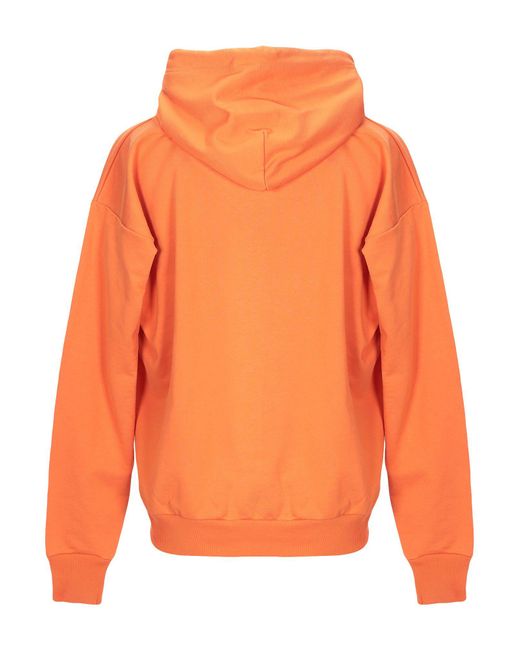 DIESEL Fleece Sweatshirt in Orange for Men - Lyst