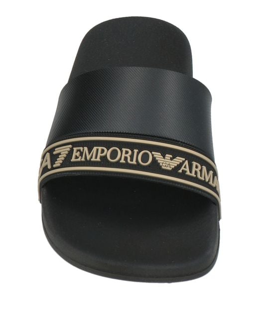 EA7 White Sandals for men