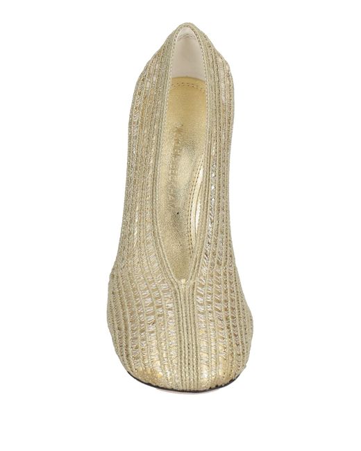 Victoria Beckham White Pumps Textile Fibers
