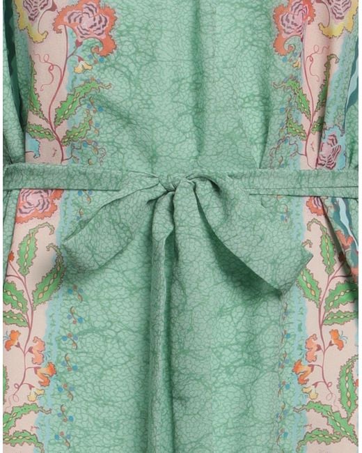 Robe courte Saloni en coloris Green