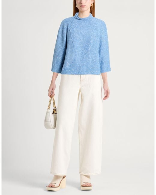 Ba&sh Blue Top Cotton