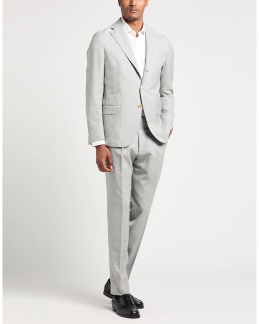 Eleventy Gray Suit for men