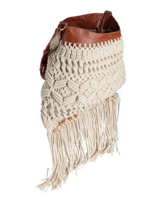 Patrizia Pepe Natural Cross-body Bag