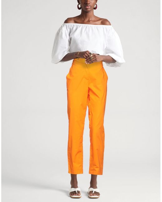 Twinset Orange Trouser