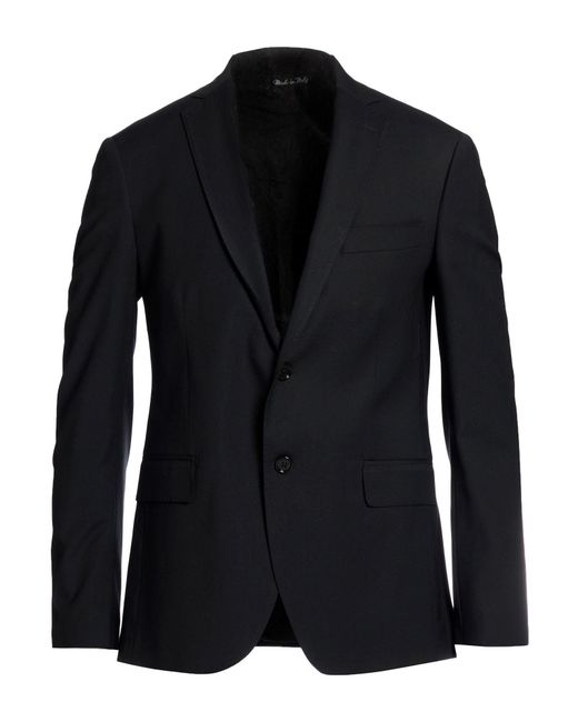 Exte Black Blazer Wool for men