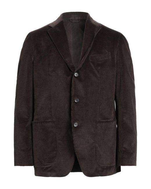Luigi Borrelli Napoli Black Suit Jacket for men