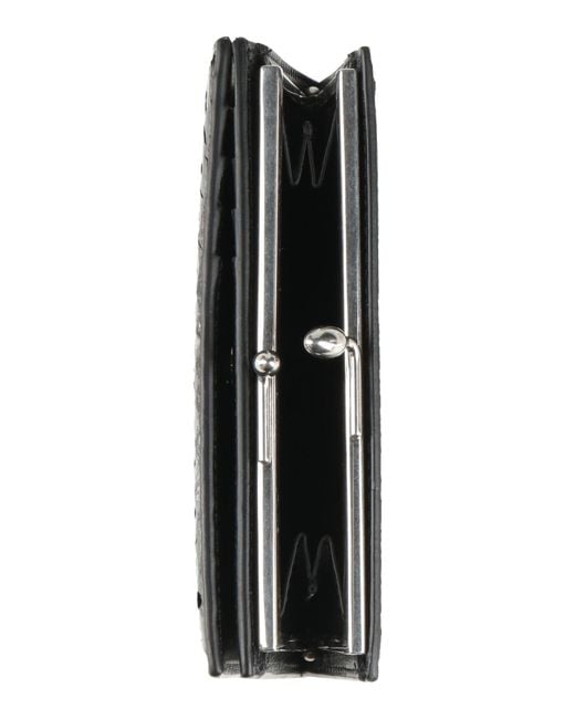 Jil Sander Black Wallet Leather