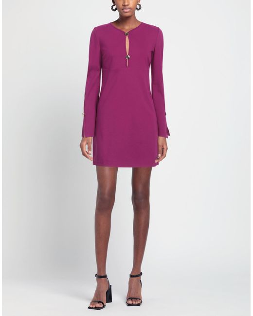 Pinko Purple Mini Dress
