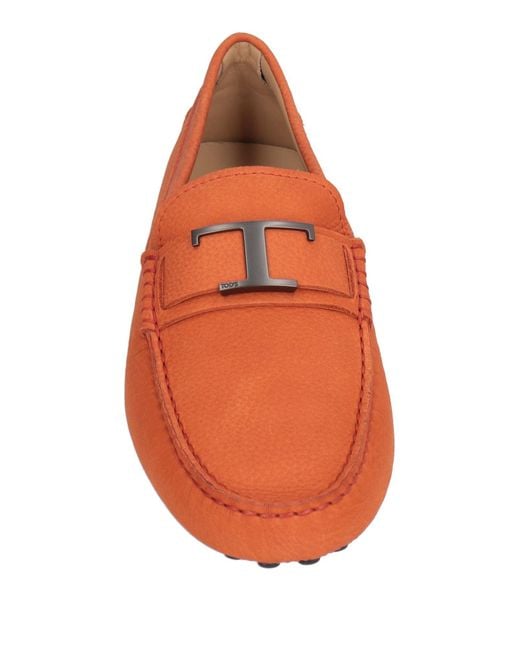 Tod's Orange Loafer for men