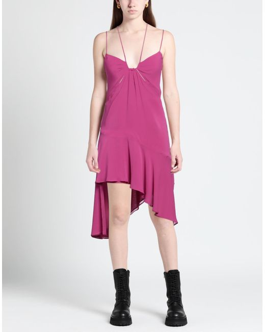ANDAMANE Pink Mini-Kleid