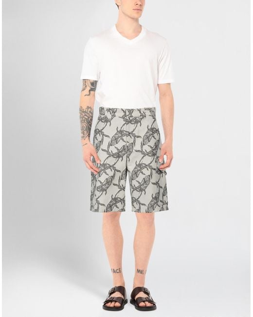 Shorts et bermudas MSGM pour homme en coloris Gray