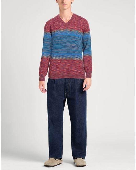 Missoni Pullover in Red für Herren