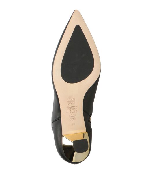 PROSPERINE® Black Ankle Boots Leather