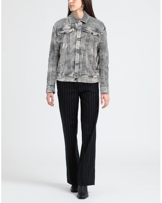 Masnada Gray Jacket Linen, Viscose, Elastane