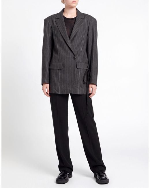Isabel Benenato Gray Blazer
