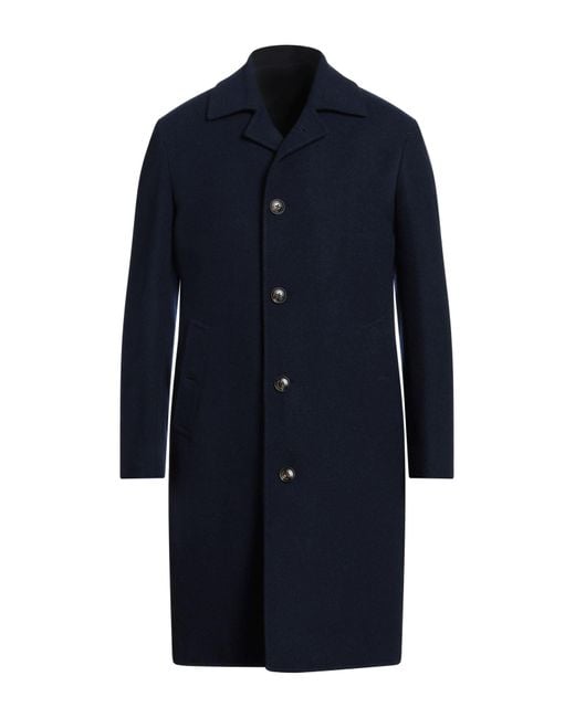 Abrigo Piacenza Cashmere de hombre de color Blue