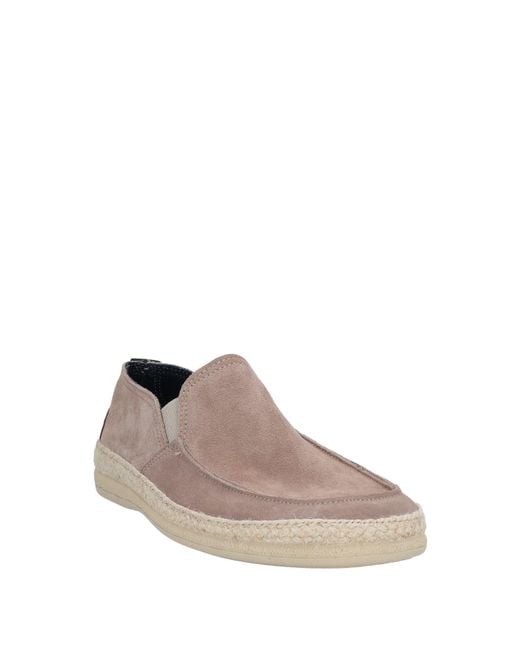 Docksteps Brown Espadrilles Leather for men