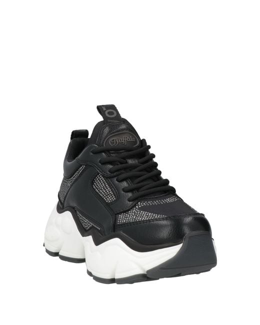 Buffalo Black Trainers