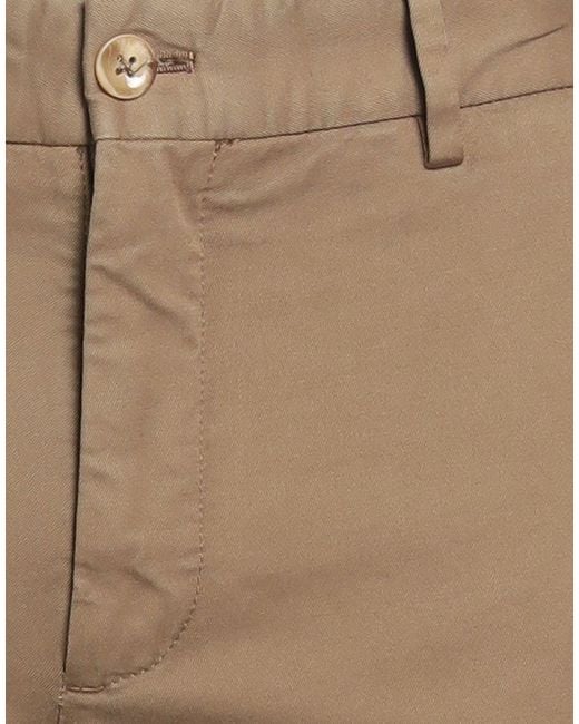 Incotex Natural Pants Cotton, Elastane for men