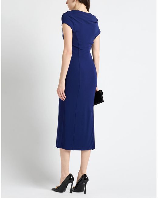 Givenchy Blue Midi Dress Viscose