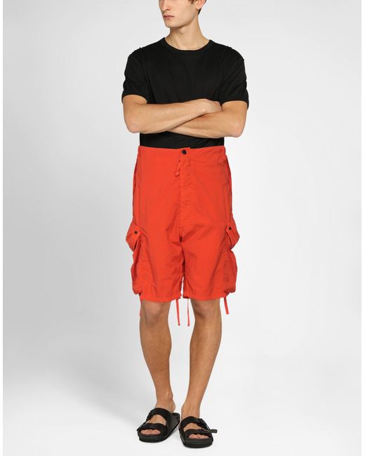NEMEN Red Shorts & Bermuda Shorts for men
