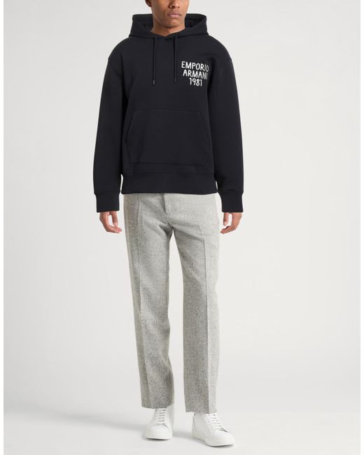 Emporio Armani Blue Sweatshirt for men
