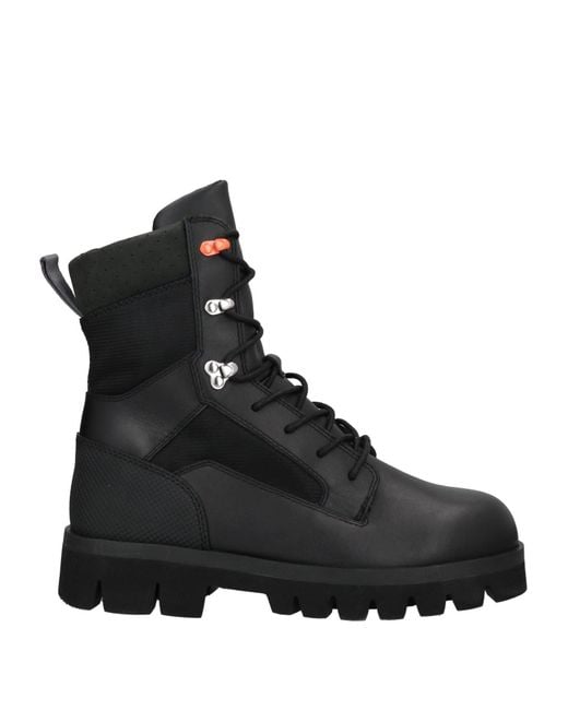 Heron Preston Black Ankle Boots for men