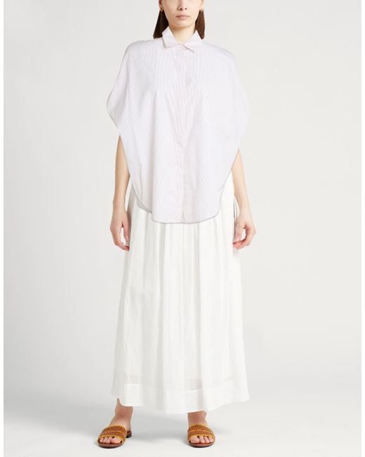 Moorer White Shirt Cotton