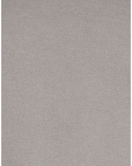 Gran Sasso Gray Turtleneck Virgin Wool, Polyester for men
