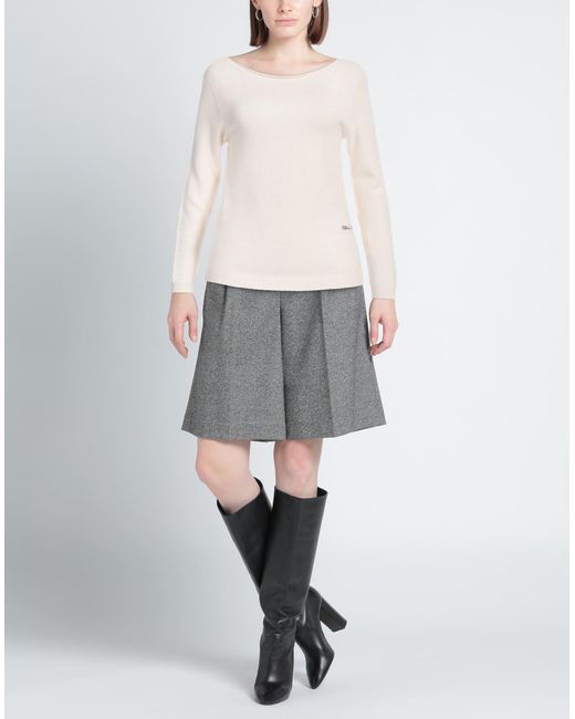 Soallure White Sweater Viscose, Polyester, Polyamide