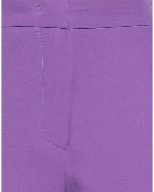 Kontatto Purple Pants Polyester, Elastane