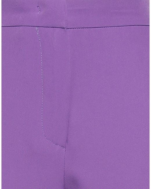 Kontatto Purple Pants Polyester, Elastane